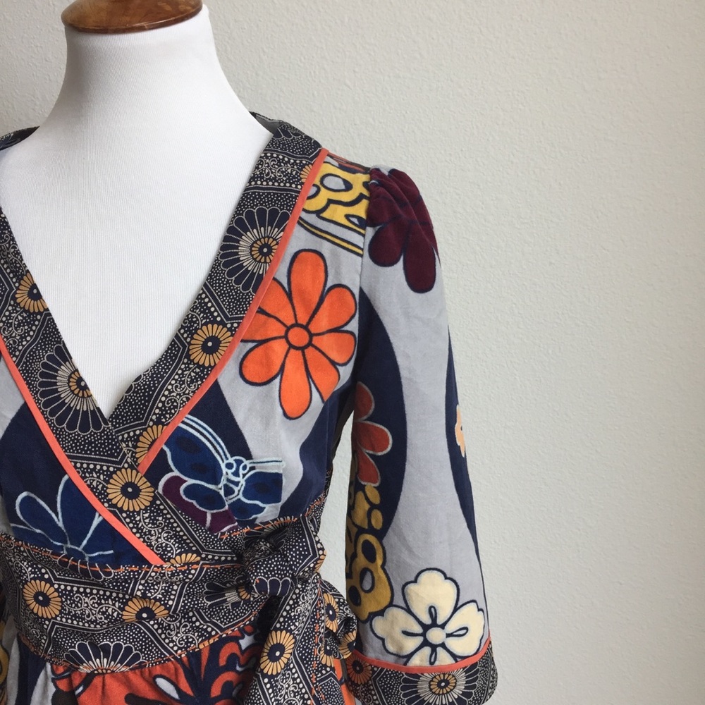 Anthro elevenses Tokyo Calling velvet blazer S - Picture 4 of 8